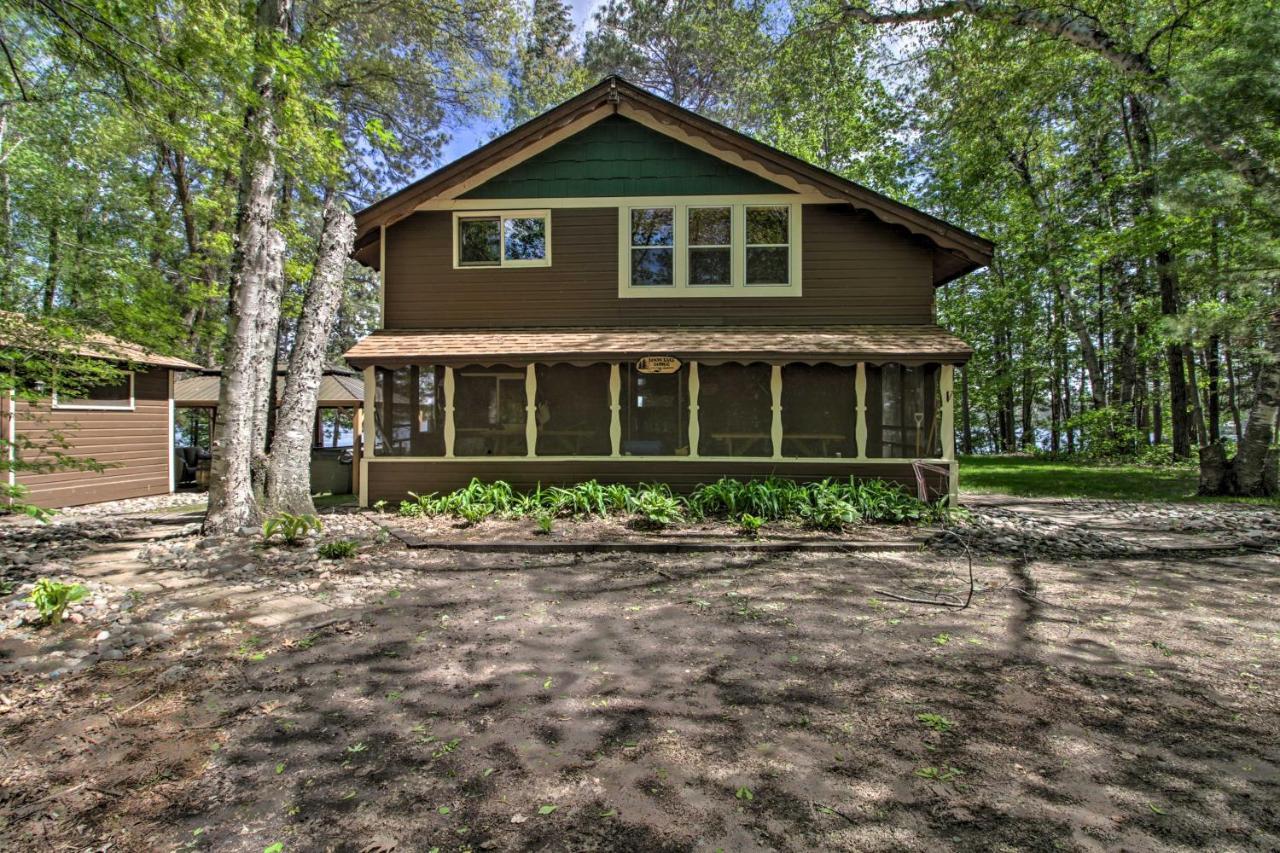 Loon Lake Lodge With Dock, Sauna And Hot Tub! Pequot Lakes Exterior foto